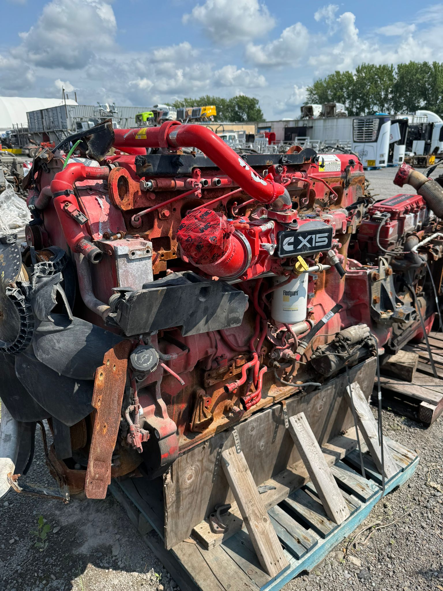 Motor diesel para tractocamión